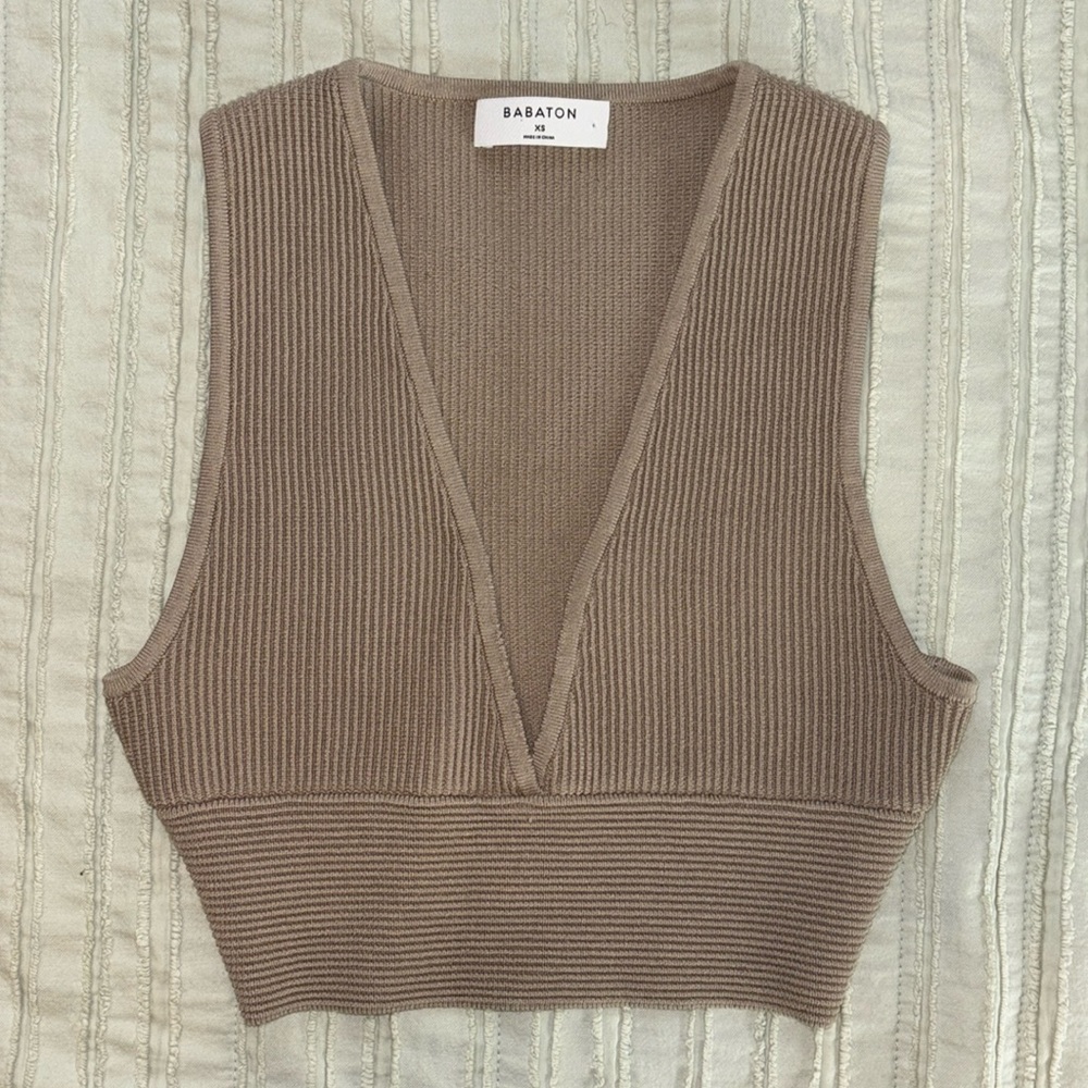 Aritzia knit tank top